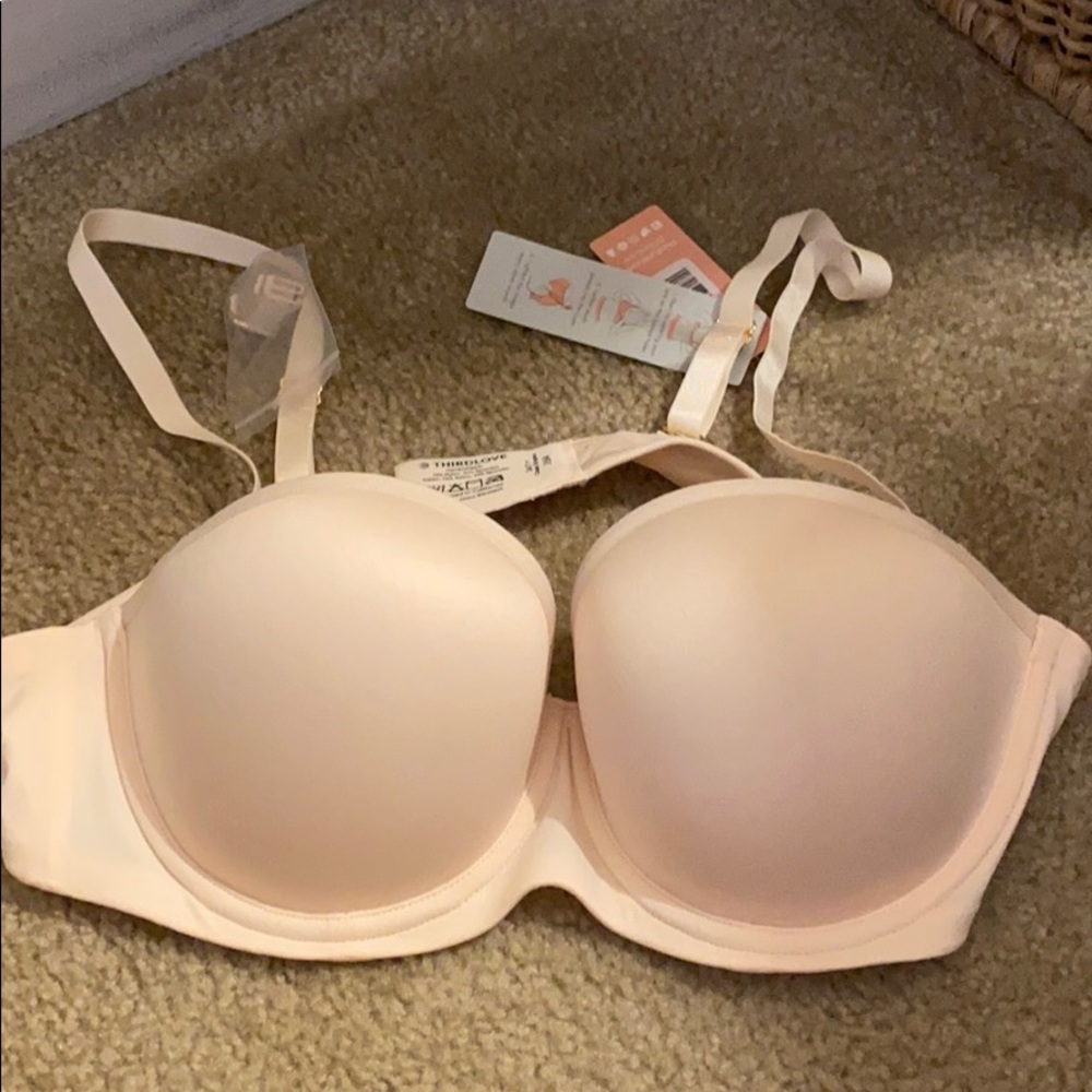 NWT third love strapless bra